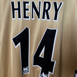 Arsenal FC 2001/02 Auswärtstrikot – Thierry Henry #14 – Nike (XL)