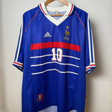 Frankreich Heimtrikot 1998 – Zidane #10 – XL