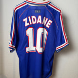 Frankreich Heimtrikot 1998 – Zidane #10 – XL