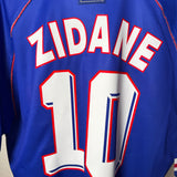 Frankreich Heimtrikot 1998 – Zidane #10 – XL