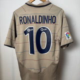 FC Barcelona 2004/05 Drittes Trikot – Ronaldinho #10 – S