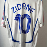 Frankreich 2006 Auswärtstrikot – Zidane #10 (XL)