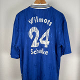 FC Schalke 04 1996 Heimtrikot – Kärcher – Wilmots – XL