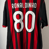 AC Mailand 2009/10 Heimtrikot – Ronaldinho #80 (L)