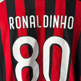 AC Mailand 2009/10 Heimtrikot – Ronaldinho #80 (L)