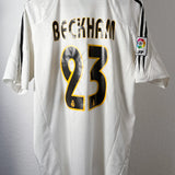 Real Madrid 2004/05 Heimtrikot – Beckham #23 (L)