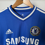 Chelsea FC 2013/14 Langarm-Heimtrikot – Fernando Torres #9 – adidas (M)