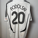 Deutschland DFB 2006 WM Heimtrikot – Adidas (XL) – Podolski #20