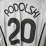 Deutschland DFB 2006 WM Heimtrikot – Adidas (XL) – Podolski #20