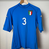 Italien 2002 Heimtrikot – Paolo Maldini #3 – Kappa (L, fällt kleiner aus)