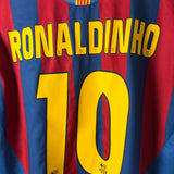 FC Barcelona 2005/06 Heimtrikot – Nike (M) Ronaldinho #10
