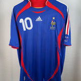 France 2006 Zidane #10 Home Jersey (L) France