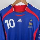 France 2006 Zidane #10 Home Jersey (L) France