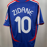France 2006 Zidane #10 Home Jersey (L) France