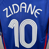 France 2006 Zidane #10 Home Jersey (L) France