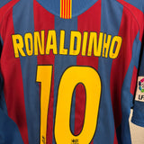 FC Barcelona 2005/06 Heimtrikot – Ronaldinho #10 – L