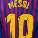 FC Barcelona 2018/19 Heimtrikot – Lionel Messi #10 – Nike (M)