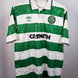 Celtic FC 1989/90 Home Shirt – Umbro – L