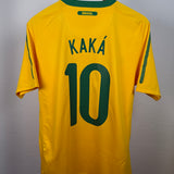 Brasilien Heimtrikot 2010 – Kaká #10 – Nike – Größe M