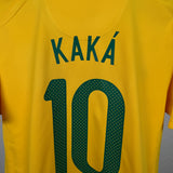 Brasilien Heimtrikot 2010 – Kaká #10 – Nike – Größe M