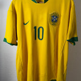 Brasilien 2006 Heimtrikot – Ronaldinho #10 (L)