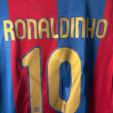 FC Barcelona 2006/07 Heimtrikot – Nike (M) – Ronaldinho #10