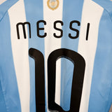 Argentina Home Jersey 2010 – Messi #10 – Adidas – Size M/L