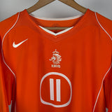 Niederlande Heimtrikot 2004 – van der Vaart #11 – Nike – Größe XL