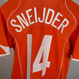 Niederlande Heimtrikot 2004 – Sneijder #14 – Nike – Größe M