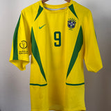 Brasilien 2002 WM Heimtrikot – Nike (L) – Ronaldo #9