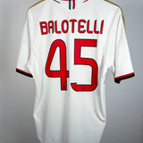 AC Milan Away Jersey 2013 – Balotelli #45 – Adidas – Size L