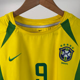 Brasilien 2002 WM Heimtrikot – Nike (L) – Ronaldo #9