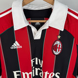 AC Milan Home Jersey 2012 – Ibrahimović #11 – Adidas – Size M