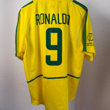 Brasilien 2002 WM Heimtrikot – Nike (L) – Ronaldo #9