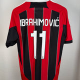 AC Milan Home Jersey 2012 – Ibrahimović #11 – Adidas – Size M