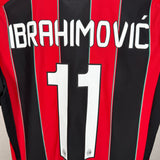 AC Milan Home Jersey 2012 – Ibrahimović #11 – Adidas – Size M