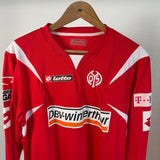 Matchworn! 1. FSV Mainz 05 2008/09 Heimtrikot Langarm – Karhan #21 – Lotto (XL)
