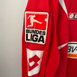 Matchworn! 1. FSV Mainz 05 2008/09 Heimtrikot Langarm – Karhan #21 – Lotto (XL)