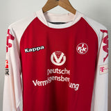 Matchworn! 1. FC Kaiserslautern 2008/09 Heimtrikot Langarm – Jendrišek #26 – Kappa (L)