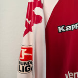 Matchworn! 1. FC Kaiserslautern 2008/09 Heimtrikot Langarm – Jendrišek #26 – Kappa (L)