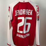 Matchworn! 1. FC Kaiserslautern 2008/09 Heimtrikot Langarm – Jendrišek #26 – Kappa (L)