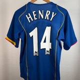 Arsenal Away Shirt 2004 - Henry #14 - Nike - Size S