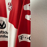 1. FC Kaiserslautern 2007/08 Heimtrikot Langarm Matchworn – Balázs Borbély #17 – Kappa (XL)