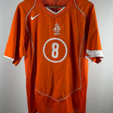 Niederlande 2004 Heimtrikot – Edgar Davids #8 – Größe L