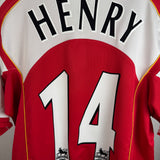 Arsenal Home Jersey 2004/05 – Henry #14 – Nike – Size M