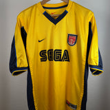 Arsenal Auswärtstrikot 1999 – Henry #14 – Sega – Nike – Größe XL