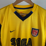 Arsenal Auswärtstrikot 1999 – Henry #14 – Sega – Nike – Größe XL