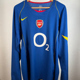 Arsenal Auswärtstrikot 2004/05 Langarm – Henry #14 – Nike – Größe XL
