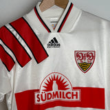 VfB Stuttgart 1995/96 Heimtrikot – Größe S fällt größer aus