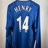 Arsenal Auswärtstrikot 2004/05 Langarm – Henry #14 – Nike – Größe XL